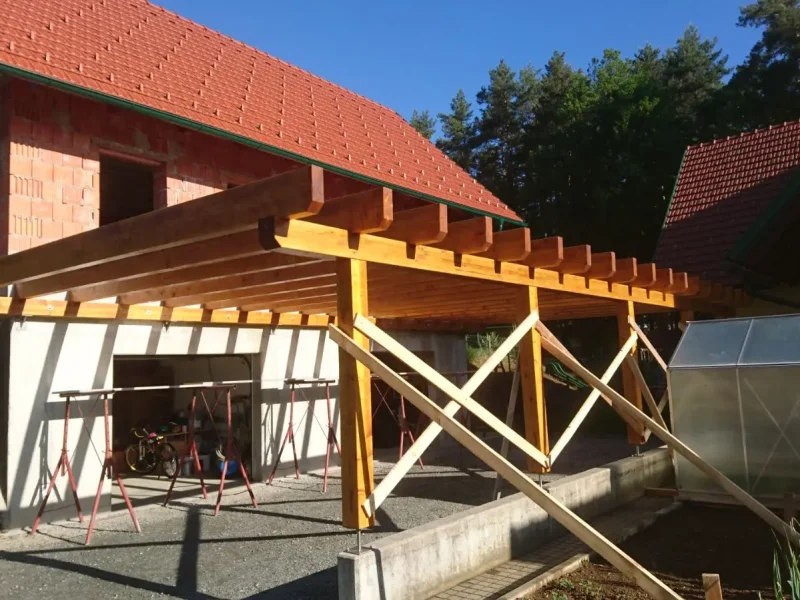 Überdachung, Unterstellplatz (2)